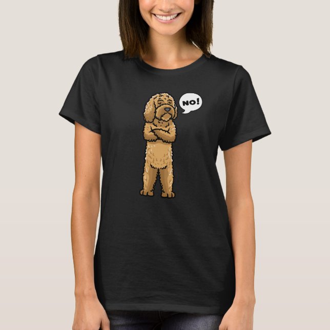 Camiseta Cockapoo Stubborn Dog (Anverso)