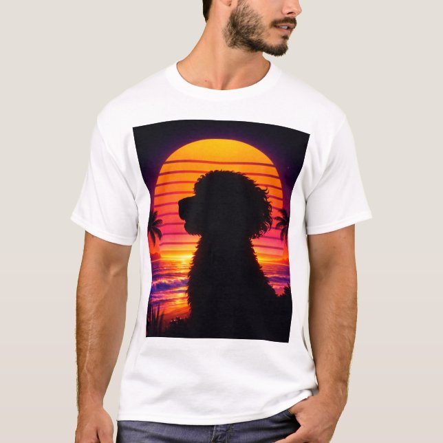 Camiseta Cockapoo T Shirt - Retro Cockapoo Dog Lover Gift (Anverso)