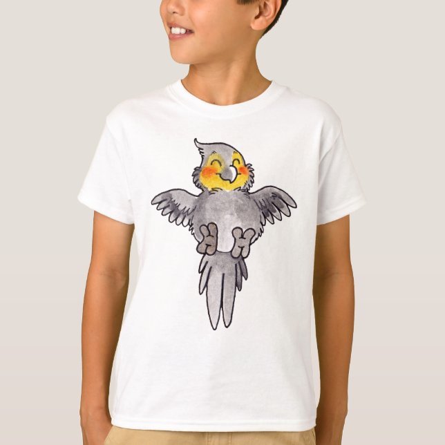 Camiseta Cockatiel (Anverso)