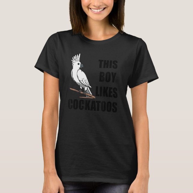 Camiseta Cockatiel (Anverso)