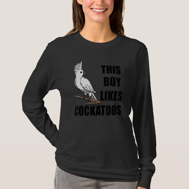 Camiseta Cockatiel (Anverso)