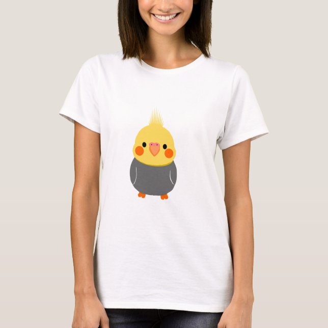 Camiseta Cockatiel (Anverso)