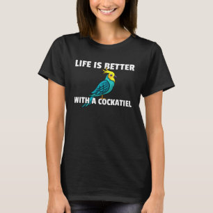 Camiseta Cockatiel Bird Cockatoo Parrot