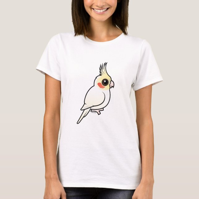 Camiseta Cockatiel de Lutino (Anverso)