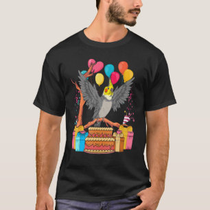 Camiseta Cockatiel Kids Birday Animal Parrot Bird Cockat