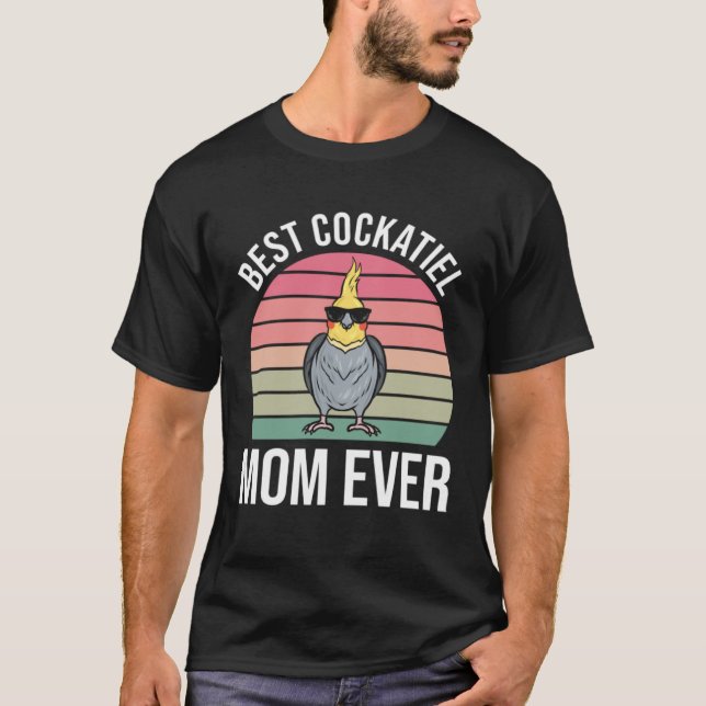 Camiseta Cockatiel Mom  Cockatiel (Anverso)