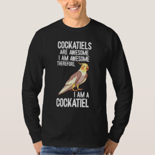 Camiseta Cockatiel Parrot Bird Watcher Cockatiel Cockatoo
