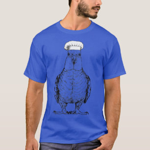 Camiseta Cockatiel Parrot Cocok Chef Funny Cockatoo