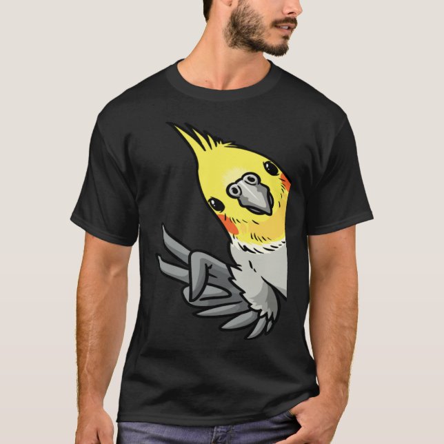Camiseta Cockatiel Parrot From Side (Anverso)
