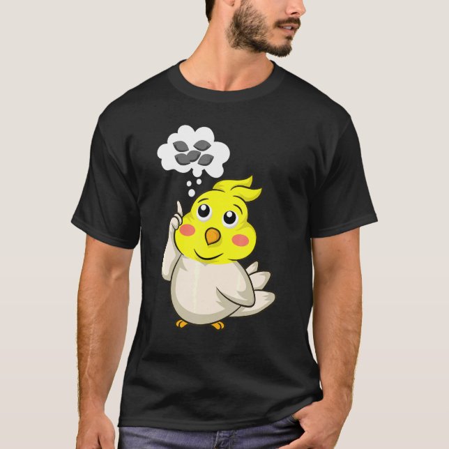 Camiseta Cockatiel Parrot T (Anverso)