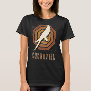 Camiseta Cockatiel Vintage Retro Classic Animal Love