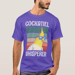 Camiseta Cockatiel Whisperer Bird Lover Parakeets amigo vi