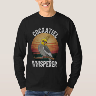 Camiseta Cockatiel Whisperer Funny Cute Parrot Lover Hombre