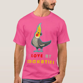 Camiseta CockatielDivertida idea de la dieta para los pájar
