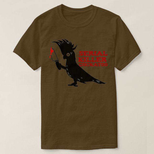 Camiseta Cockatoo asesino serie (Diseño del anverso)