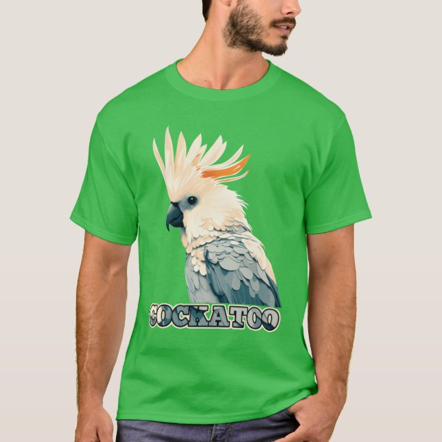 Camiseta Cockatoo Bird Cockatoo Parrot amante eotic Birds (Anverso)