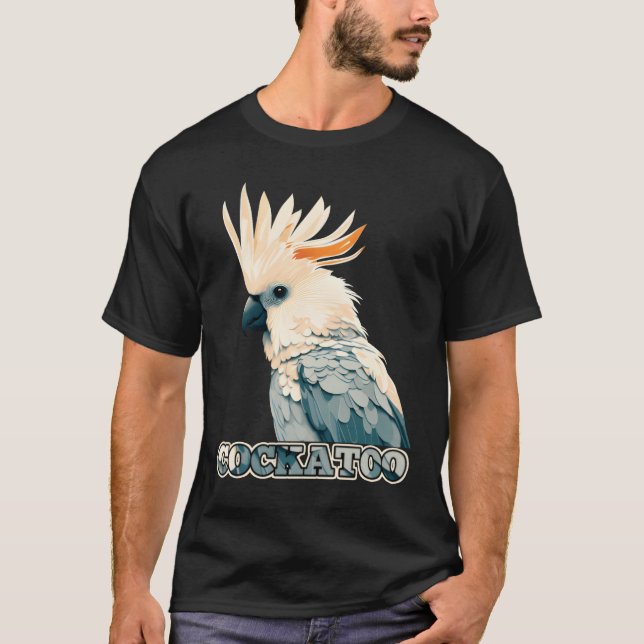 Camiseta Cockatoo Bird Cockatoo Parrot amante eotic Birds b (Anverso)