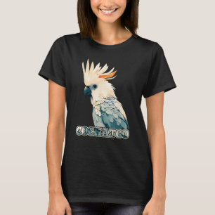 Camiseta Cockatoo Bird Cockatoo Parrot lover exótica Aves C