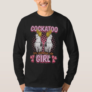 Camiseta Cockatoo Chica Cita Parrot Cockatoos