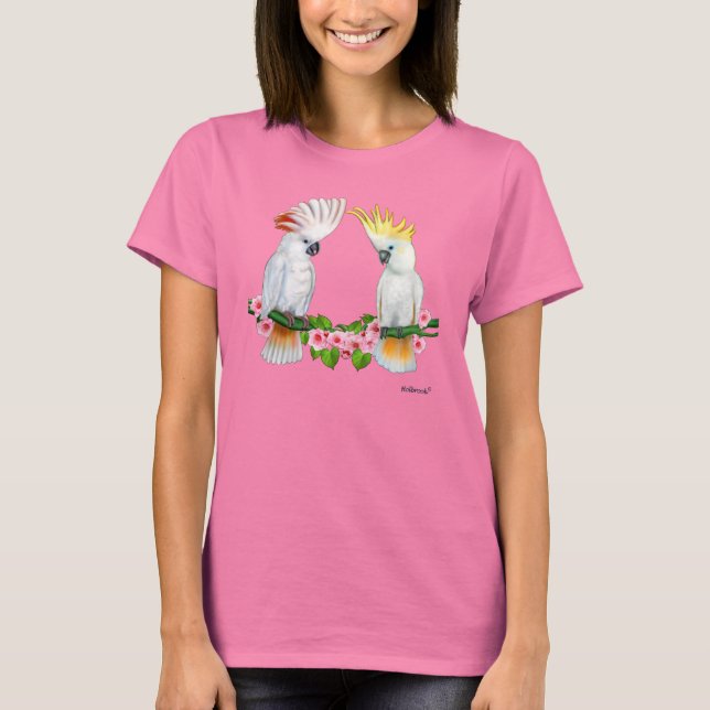 CAMISETA COCKATOO COURTSHIP (Anverso)
