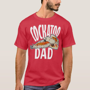 Camiseta Cockatoo Dad Bird Lover Cockatoo