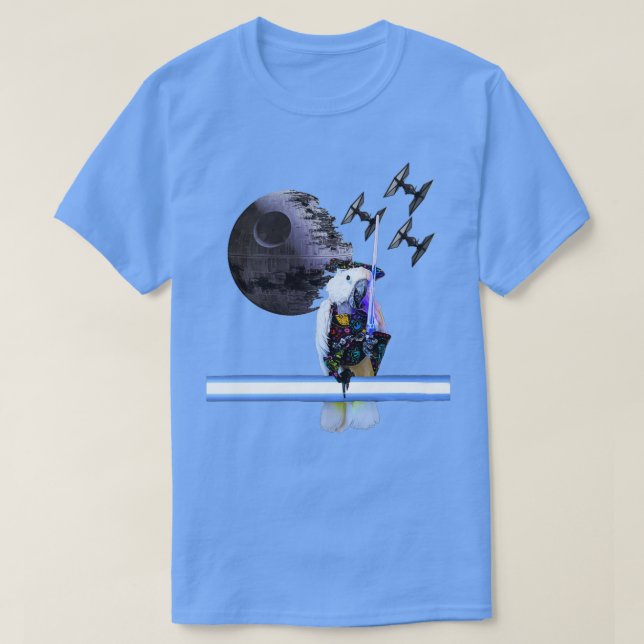 Camiseta Cockatoo espacial (Diseño del anverso)