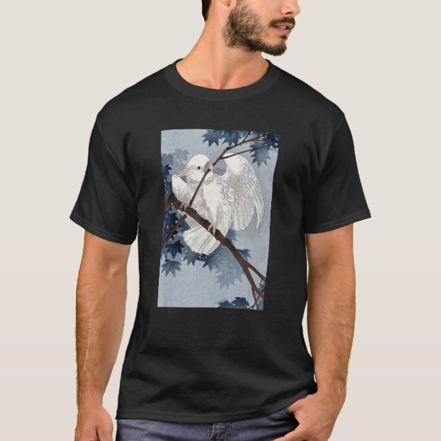 Camiseta Cockatoo in Tree by Ohara Koson (Anverso)