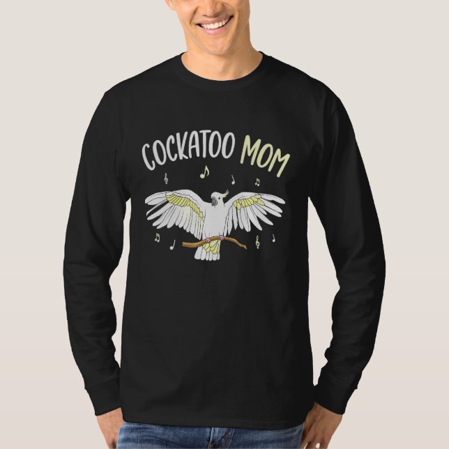 Camiseta Cockatoo Mom Parrot Bird Womens (Anverso)
