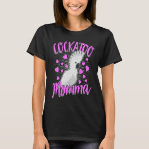 Camiseta Cockatoo Momma Mascota Loro Loro Loro Mamá Paragua