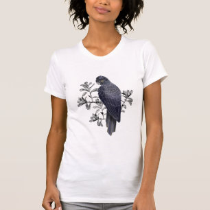 Camiseta Cockatoo negro australiano 