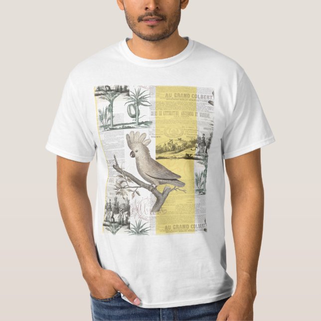 Camiseta Cockatoo Toile tropical (Anverso)