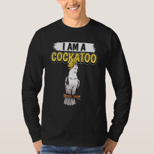 Camiseta Cockatoos Cita Loro Soy Cockatoo