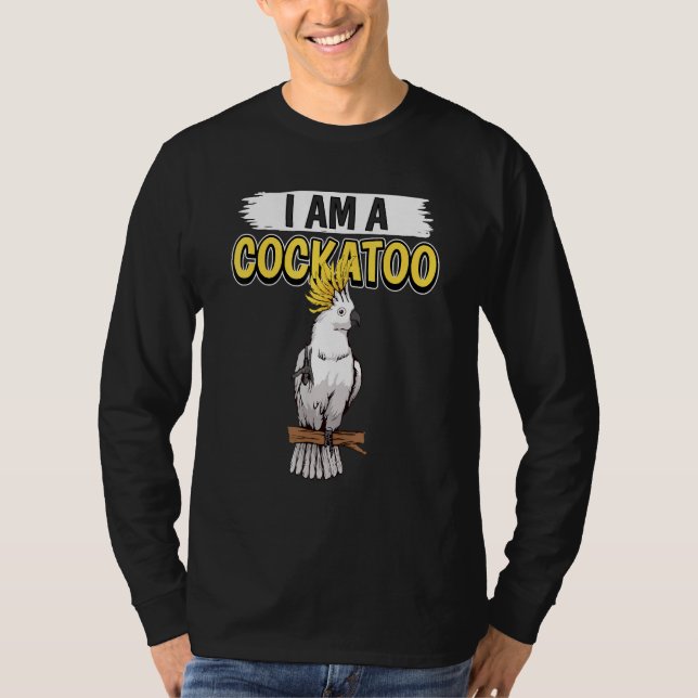 Camiseta Cockatoos Cita Loro Soy Cockatoo (Anverso)