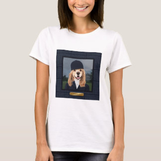 Camiseta Cocker Ecuestre Spaniel Dog Tee - Amelia