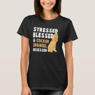 Camiseta Cocker English Spaniel Dog Mom