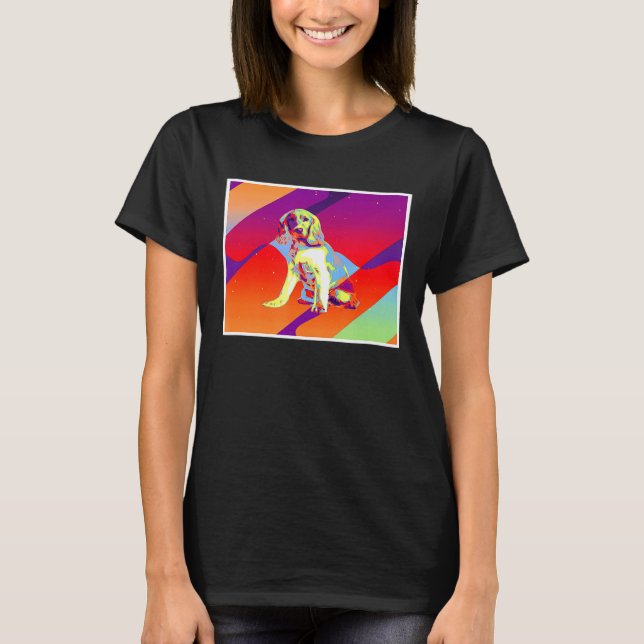 Camiseta Cocker estético retro vintage Spaniel (Anverso)