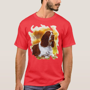 Camiseta Cocker inglés Spaniel Dog Digital Art 5
