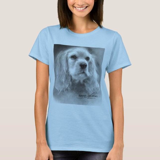 Camiseta Cocker spaniel (Anverso)