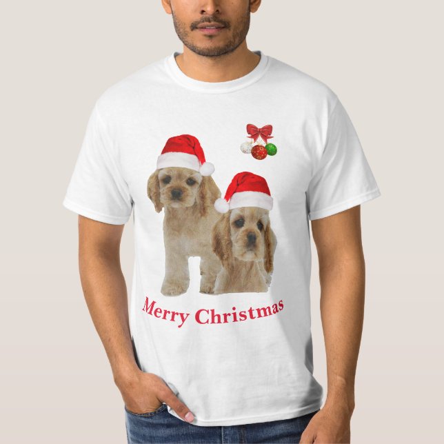 Camiseta Cocker spaniel (Anverso)