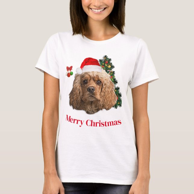 Camiseta Cocker spaniel (Anverso)