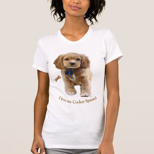 Camiseta Cocker Spaniel (Anverso)