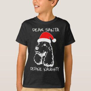 Camiseta Cocker Spaniel divertido y feo regalo de Navidad p
