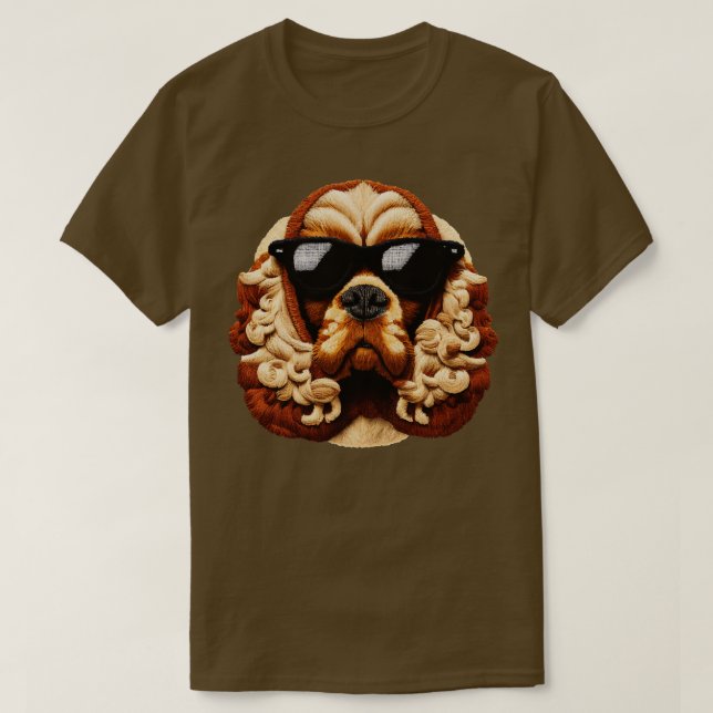 Camiseta Cocker Spaniel Dog (Diseño del anverso)