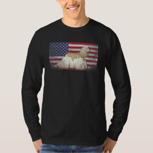 Camiseta Cocker Spaniel Dog 4 De Julio Bandera Americana Am