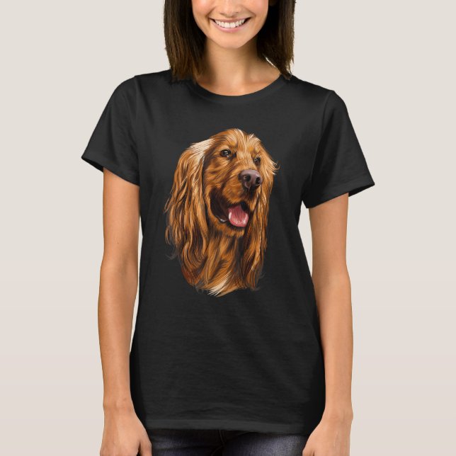 Camiseta Cocker Spaniel Dog Breed (Anverso)