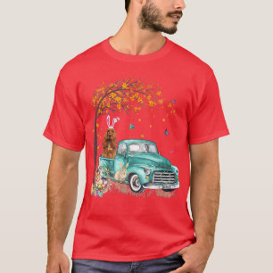Camiseta Cocker Spaniel Dog Bunny Truck Huevos Hunt Tree Ea