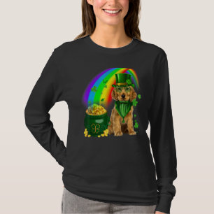 Camiseta Cocker Spaniel Dog Leprechauns Coins Shamrock Patr