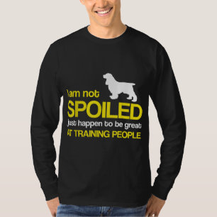 Camiseta Cocker Spaniel Dog Lover - No me han echado a perd