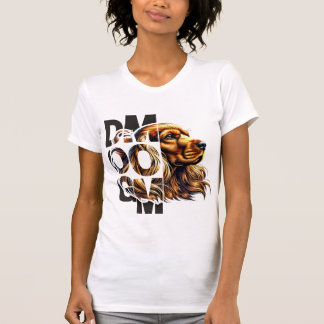 Camiseta Cocker Spaniel Dog Mom - Elegant & Loving Companio