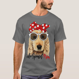 Camiseta Cocker Spaniel Dog Shirt Cocker Spaniel Mom Bandan